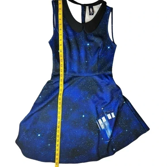 Doctor Who Blue Dress Size: Small       #029-0854 - Picture 9 of 11